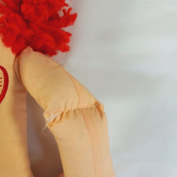 VTG Raggedy Andy Rag Doll 17” Boy Cloth 80s w/Clothes by Johnny Gruelle Applause - Picture 10 of 16